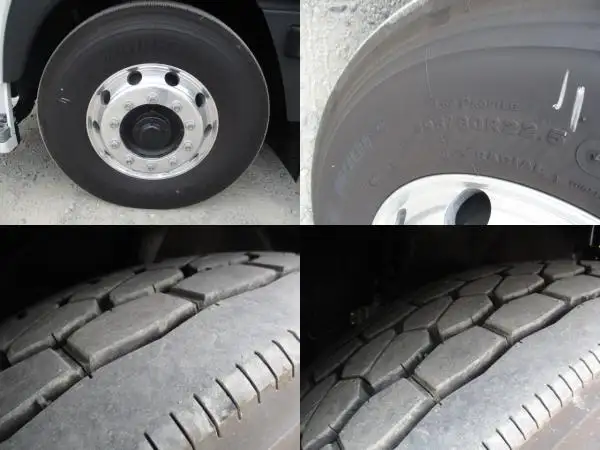 ★車検付R7.12.23迄★　未使用　令和6年 三菱ふそう　ダンプPTO付トラクターヘッド(ポンプ､タンク付)　極東　第五輪荷重11,500kg　　の画像9