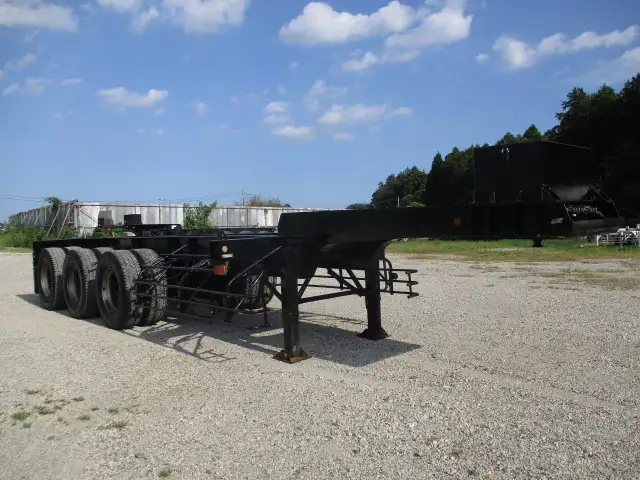 車検付(R8.10) 平成22年 トレクス 20Ftコンテナトレーラー 3軸リーフサス 積載:24,000㎏ 第五輪:5,990㎏以上の画像3