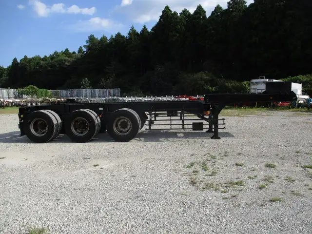 車検付(R8.10) 平成22年 トレクス 20Ftコンテナトレーラー 3軸リーフサス 積載:24,000㎏ 第五輪:5,990㎏以上の画像4