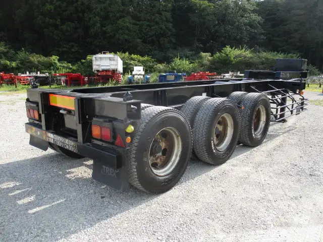 車検付(R8.10) 平成22年 トレクス 20Ftコンテナトレーラー 3軸リーフサス 積載:24,000㎏ 第五輪:5,990㎏以上の画像5