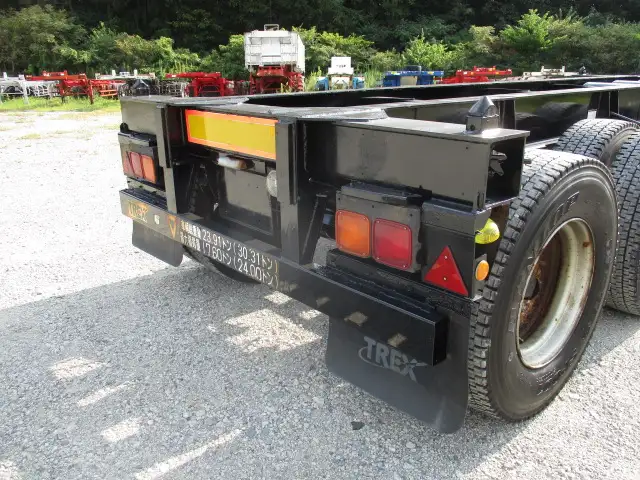 車検付(R8.10) 平成22年 トレクス 20Ftコンテナトレーラー 3軸リーフサス 積載:24,000㎏ 第五輪:5,990㎏以上の画像45