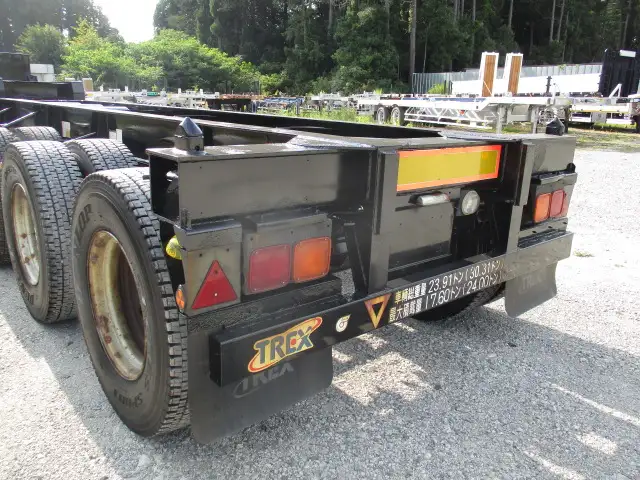 車検付(R8.10) 平成22年 トレクス 20Ftコンテナトレーラー 3軸リーフサス 積載:24,000㎏ 第五輪:5,990㎏以上の画像47