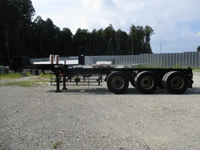 車検付(R8.10) 平成22年 トレクス 20Ftコンテナトレーラー 3軸リーフサス 積載:24,000㎏ 第五輪:5,990㎏以上の画像8