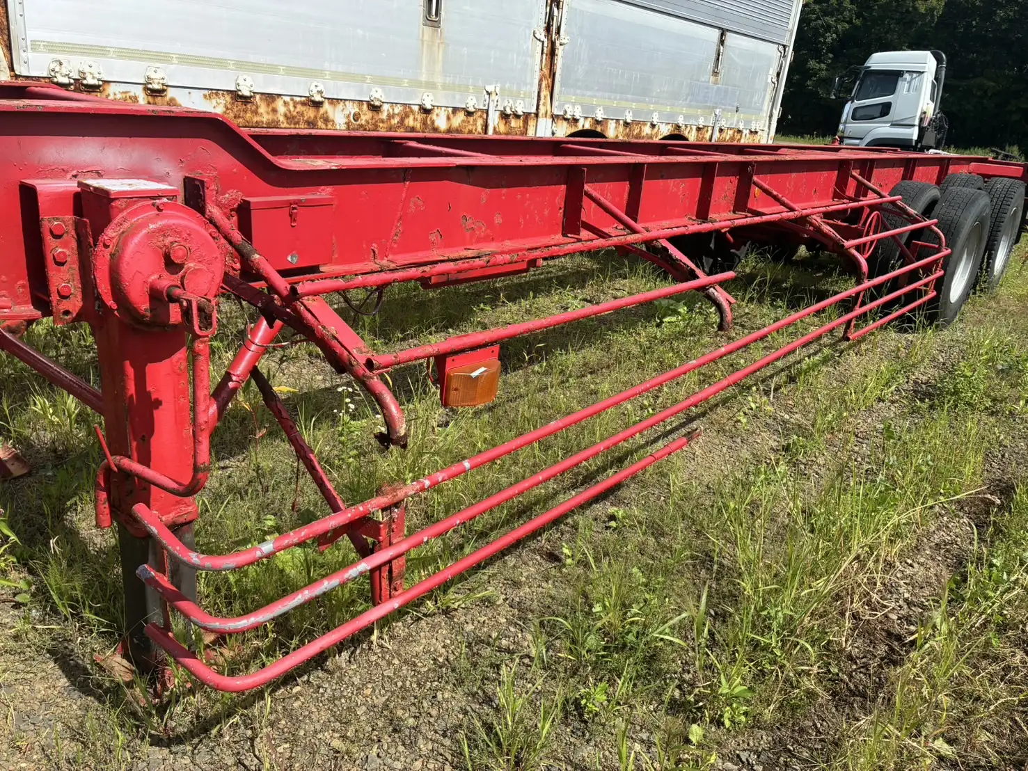 【詳細画像準備中】 平成14年 トレクス 40ftコンテナシャシ 2軸 リーフサスの画像6