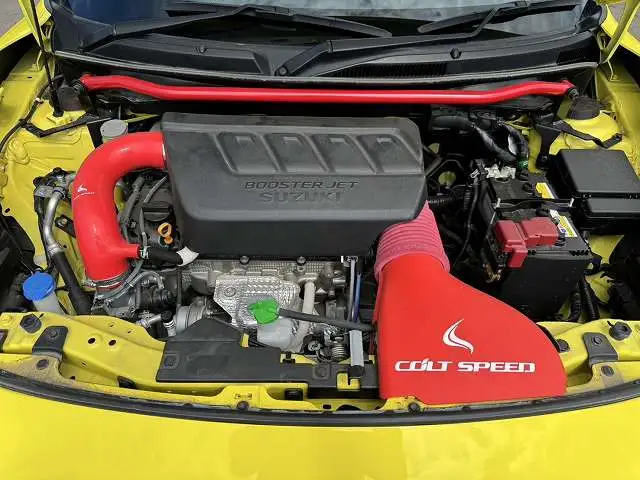 車検:令和8年1月まで 令和3年 スイフト スポーツ MT6 ターボ 2WD HKSマフラー ダウンサス 1400cc 9,000㎞の画像8