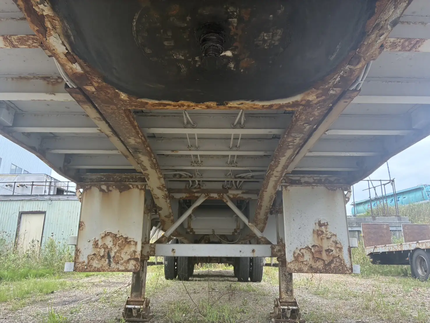 物置用 平成23年 トレクス 13m2軸ウィングトレーラー 積載:20,400㎏の画像19