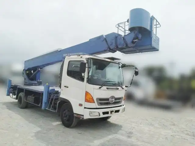 【千葉県柏市保管】平成19年 レンジャー 高所作業車 タダノ 地上高27m 全旋回 鉄バケット3,932h   の画像2