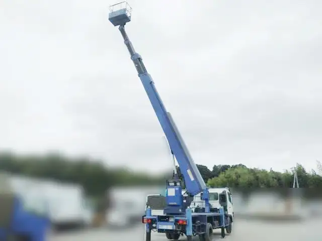 【千葉県柏市保管】平成19年 レンジャー 高所作業車 タダノ 地上高27m 全旋回 鉄バケット3,932h   の画像17