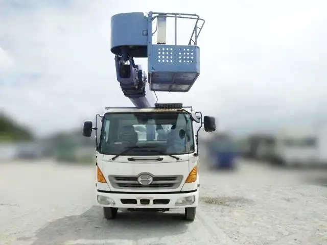 【千葉県柏市保管】平成19年 レンジャー 高所作業車 タダノ 地上高27m 全旋回 鉄バケット3,932h   の画像19