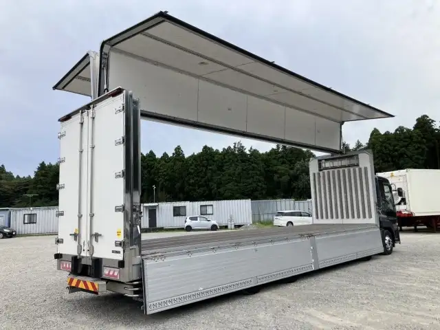 平成30年 UDトラックス 4軸冷凍ウィング 積載:12,800㎏ AT 床:木の画像12