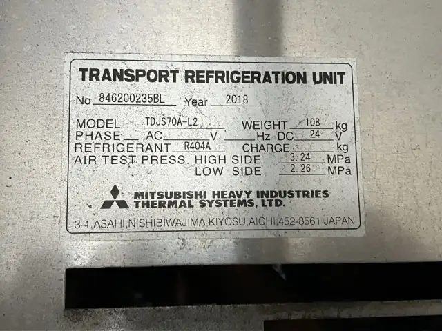 平成30年 UDトラックス 4軸冷凍ウィング 積載:12,800㎏ AT 床:木の画像20