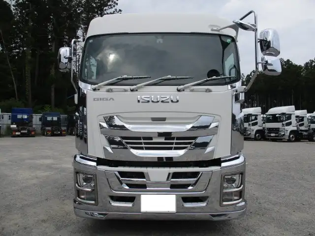 ナンバー付　令和2年　いすゞ　トラクタ　460馬力　AT　第五輪：11,400㎏　ダンプPTO付　極東開発　アルミホイール　ETC2.0の画像2