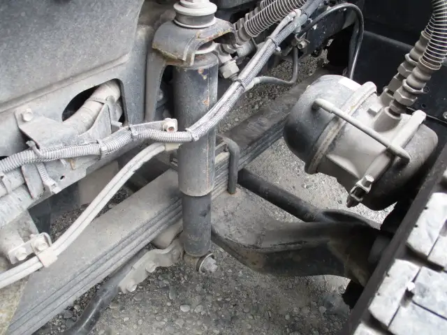 ナンバー付　令和2年　いすゞ　トラクタ　460馬力　AT　第五輪：11,400㎏　ダンプPTO付　極東開発　アルミホイール　ETC2.0の画像17