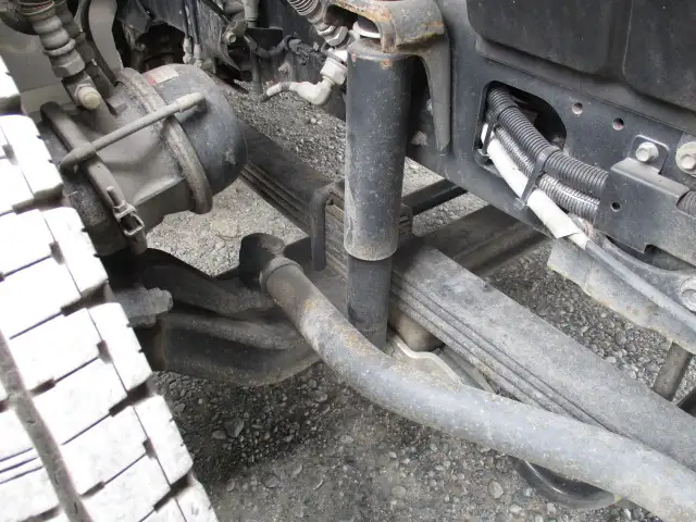 ナンバー付　令和2年　いすゞ　トラクタ　460馬力　AT　第五輪：11,400㎏　ダンプPTO付　極東開発　アルミホイール　ETC2.0の画像18