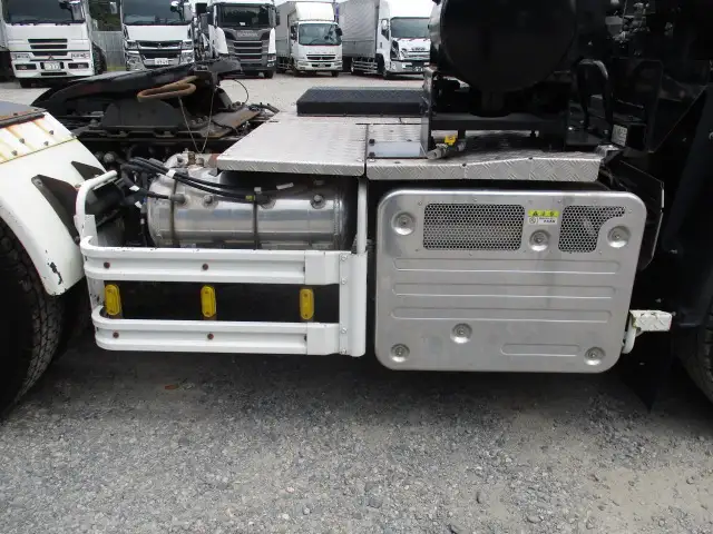 ナンバー付　令和2年　いすゞ　トラクタ　460馬力　AT　第五輪：11,400㎏　ダンプPTO付　極東開発　アルミホイール　ETC2.0の画像26