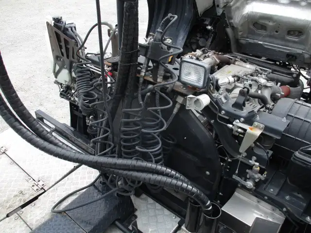 ナンバー付　令和2年　いすゞ　トラクタ　460馬力　AT　第五輪：11,400㎏　ダンプPTO付　極東開発　アルミホイール　ETC2.0の画像30