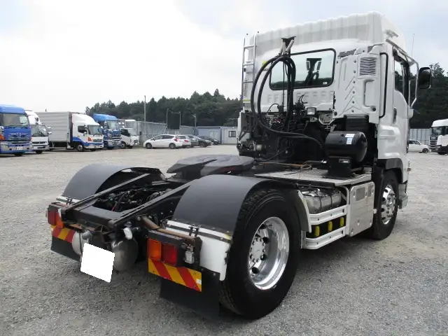 ナンバー付　令和2年　いすゞ　トラクタ　460馬力　AT　第五輪：11,400㎏　ダンプPTO付　極東開発　アルミホイール　ETC2.0の画像5