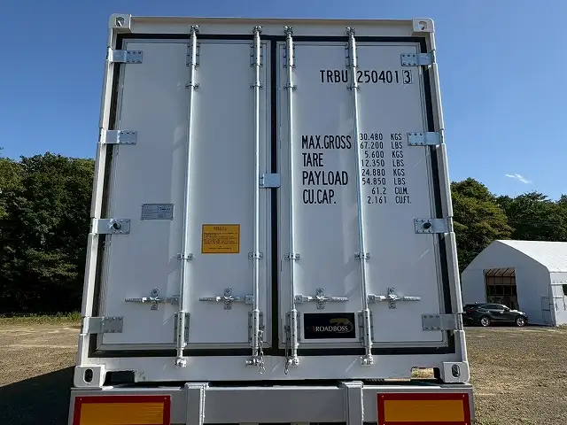 新品!未使用車! ☆車検付き(R8.9.25)☆ 令和7年 トレクス 40FT2軸冷凍コンテナSET サイド観音扉 冷凍機SLXi400(縦型) 樹脂燃料タンクの画像38