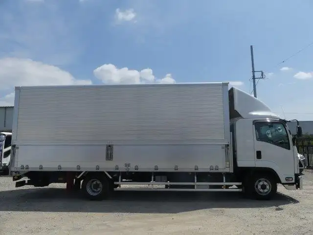 【神奈川県厚木市保管】平成30年　いすゞ　4t　62ワイドウィング車PG付　ベッド付き　跳ね上げPG　最大積載量;2,550kg　の画像4