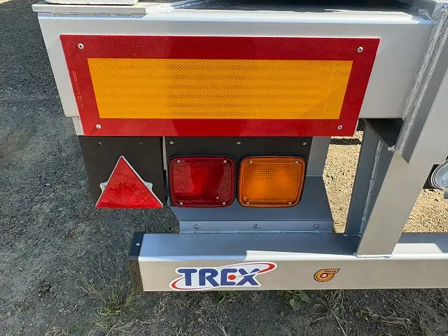 ☆車検付き(R8.10.9)☆ 新品!未使用車! 令和7年 トレクス 40FT2軸冷凍コンテナSET サイド観音扉 冷凍機SLXi400(縦型) 樹脂燃料タンクの画像19