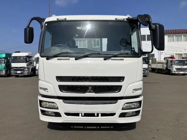 平成19年 三菱 コンテナ専用車(トラクタ) フルトレ仕様 JRコンテナ1基積み 緊締装置付 リーフサス MT 320馬力 MT 積載:8,400㎏ 距離:47万㎞の画像2
