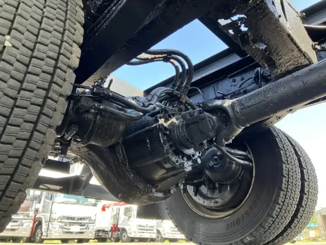 平成19年 三菱 コンテナ専用車(トラクタ) フルトレ仕様 JRコンテナ1基積み 緊締装置付 リーフサス MT 320馬力 MT 積載:8,400㎏ 距離:47万㎞の画像19
