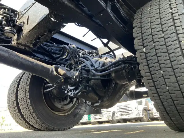 平成19年 三菱 コンテナ専用車(トラクタ) フルトレ仕様 JRコンテナ1基積み 緊締装置付 リーフサス MT 320馬力 MT 積載:8,400㎏ 距離:47万㎞の画像26