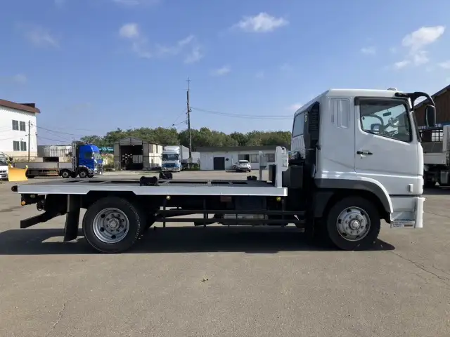 平成19年 三菱 コンテナ専用車(トラクタ) フルトレ仕様 JRコンテナ1基積み 緊締装置付 リーフサス MT 320馬力 MT 積載:8,400㎏ 距離:47万㎞の画像4