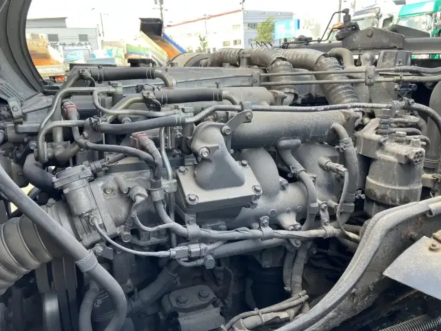 平成19年 三菱 コンテナ専用車(トラクタ) フルトレ仕様 JRコンテナ1基積み 緊締装置付 リーフサス MT 320馬力 MT 積載:8,400㎏ 距離:47万㎞の画像56