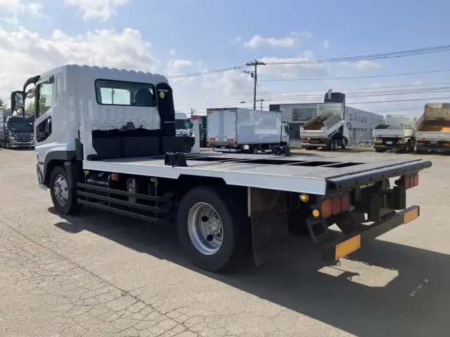 平成19年 三菱 コンテナ専用車(トラクタ) フルトレ仕様 JRコンテナ1基積み 緊締装置付 リーフサス MT 320馬力 MT 積載:8,400㎏ 距離:47万㎞の画像7