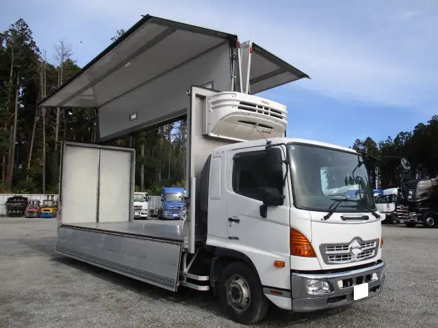 ★ナンバー付★ 平成28年 日野 レンジャー 4t冷蔵ウィング 210馬力 MT 冷凍機:菱重 床:アルミ縞 の画像35