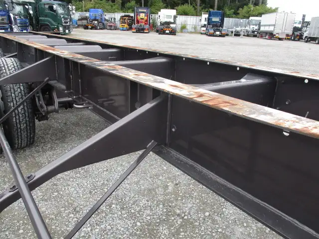 令和3年 トレクス 40FT3軸コンテナシャシ リーフサス 積載:30,480㎏ 第五輪:10,920㎏以上の画像21