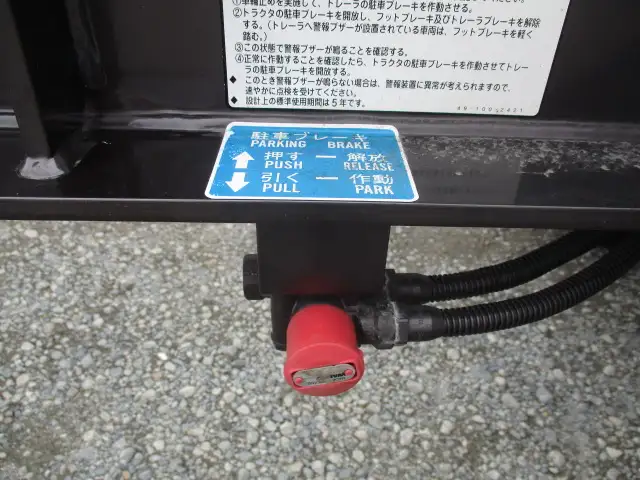 令和3年 トレクス 40FT3軸コンテナシャシ リーフサス 積載:30,480㎏ 第五輪:10,920㎏以上の画像40