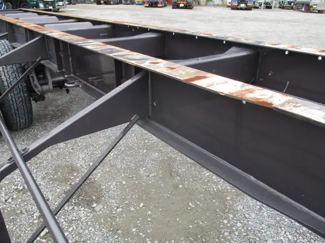 令和3年 トレクス 40FT3軸コンテナシャシ リーフサス 積載:30,480㎏ 第五輪:10,920㎏以上の画像21