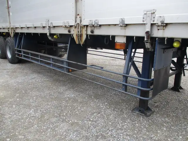 車検付(R8.5)平成27年 東邦 アオリ付トレーラー 2軸リーフサス 積載:21,200㎏ 第五輪:9,100㎏以上の画像19