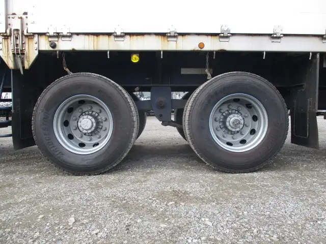 車検付(R8.5)平成27年 東邦 アオリ付トレーラー 2軸リーフサス 積載:21,200㎏ 第五輪:9,100㎏以上の画像25