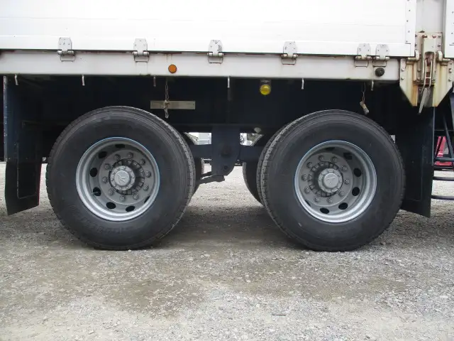 車検付(R8.5)平成27年 東邦 アオリ付トレーラー 2軸リーフサス 積載:21,200㎏ 第五輪:9,100㎏以上の画像29