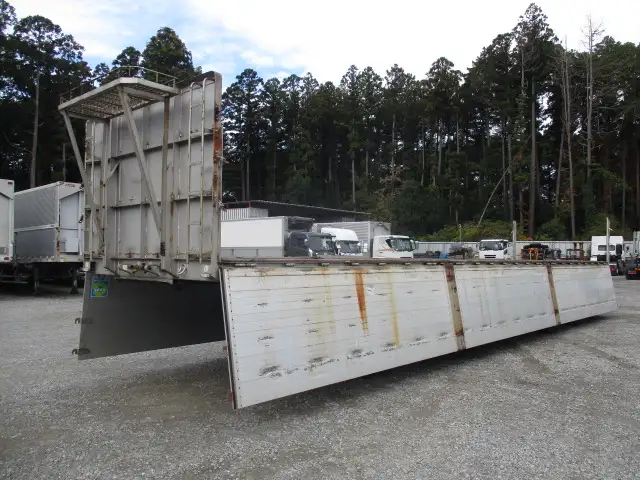 車検付(R8.5)平成27年 東邦 アオリ付トレーラー 2軸リーフサス 積載:21,200㎏ 第五輪:9,100㎏以上の画像40