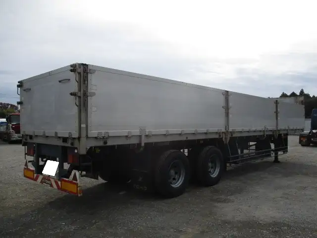 車検付(R8.5)平成27年 東邦 アオリ付トレーラー 2軸リーフサス 積載:21,200㎏ 第五輪:9,100㎏以上の画像5