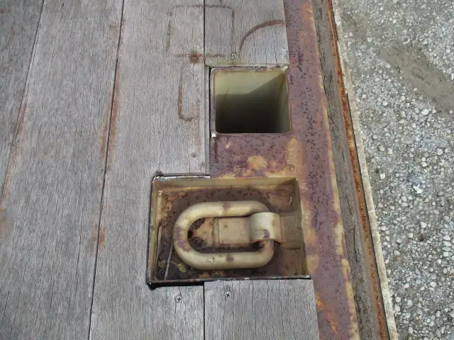 車検付(R8.5)平成27年 東邦 アオリ付トレーラー 2軸リーフサス 積載:21,200㎏ 第五輪:9,100㎏以上の画像50