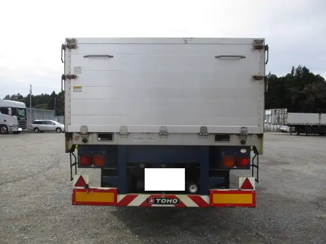車検付(R8.5)平成27年 東邦 アオリ付トレーラー 2軸リーフサス 積載:21,200㎏ 第五輪:9,100㎏以上の画像6