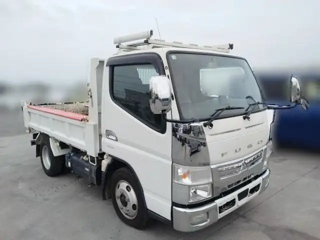 【埼玉県行田市保管】令和3年 キャンター 低床強化ダンプ 新明和 MT ETC  の画像2