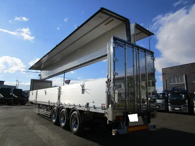 登録済み未使用車　車検：令和8年9月28日迄　令和7年式　フルハーフ　14m3軸冷凍ウイングトレーラー　スーパーシングル　リフトアクスル後軸残し　積載：24,000kg　第五輪：10,980kgの画像34