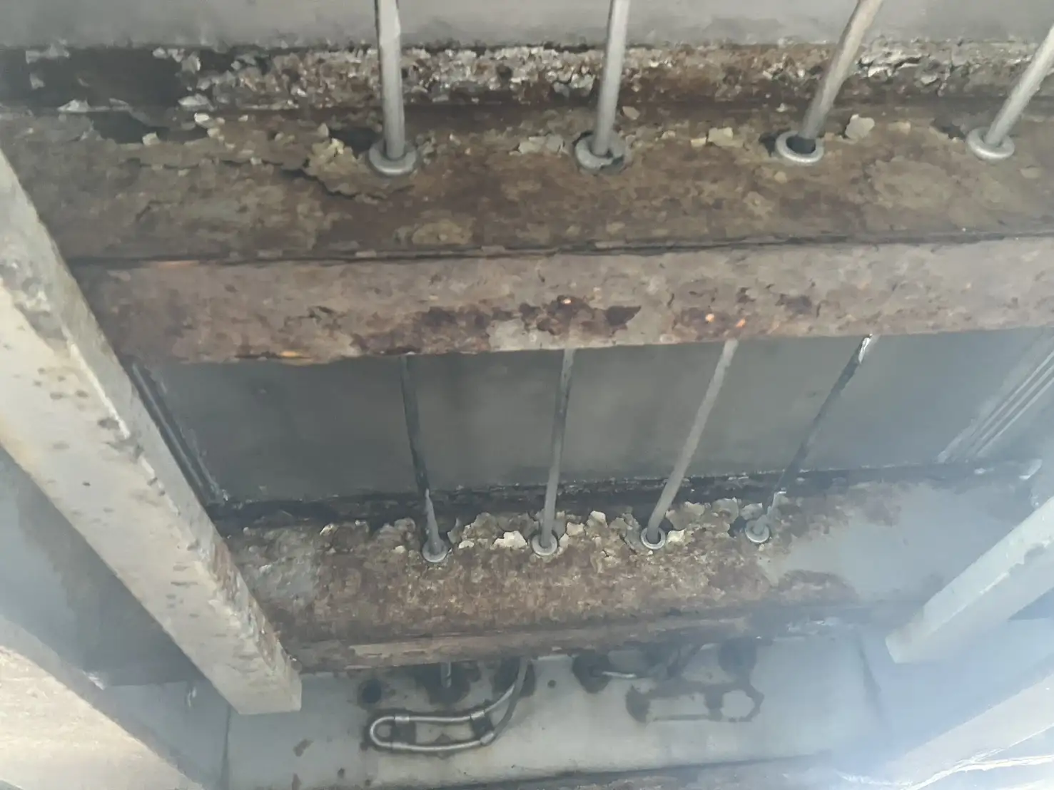 【委託販売車両】平成19年　フルハーフ　13m2軸アオリ付きトレーラ　車検付　エアサス　ジョロダー4列の画像16