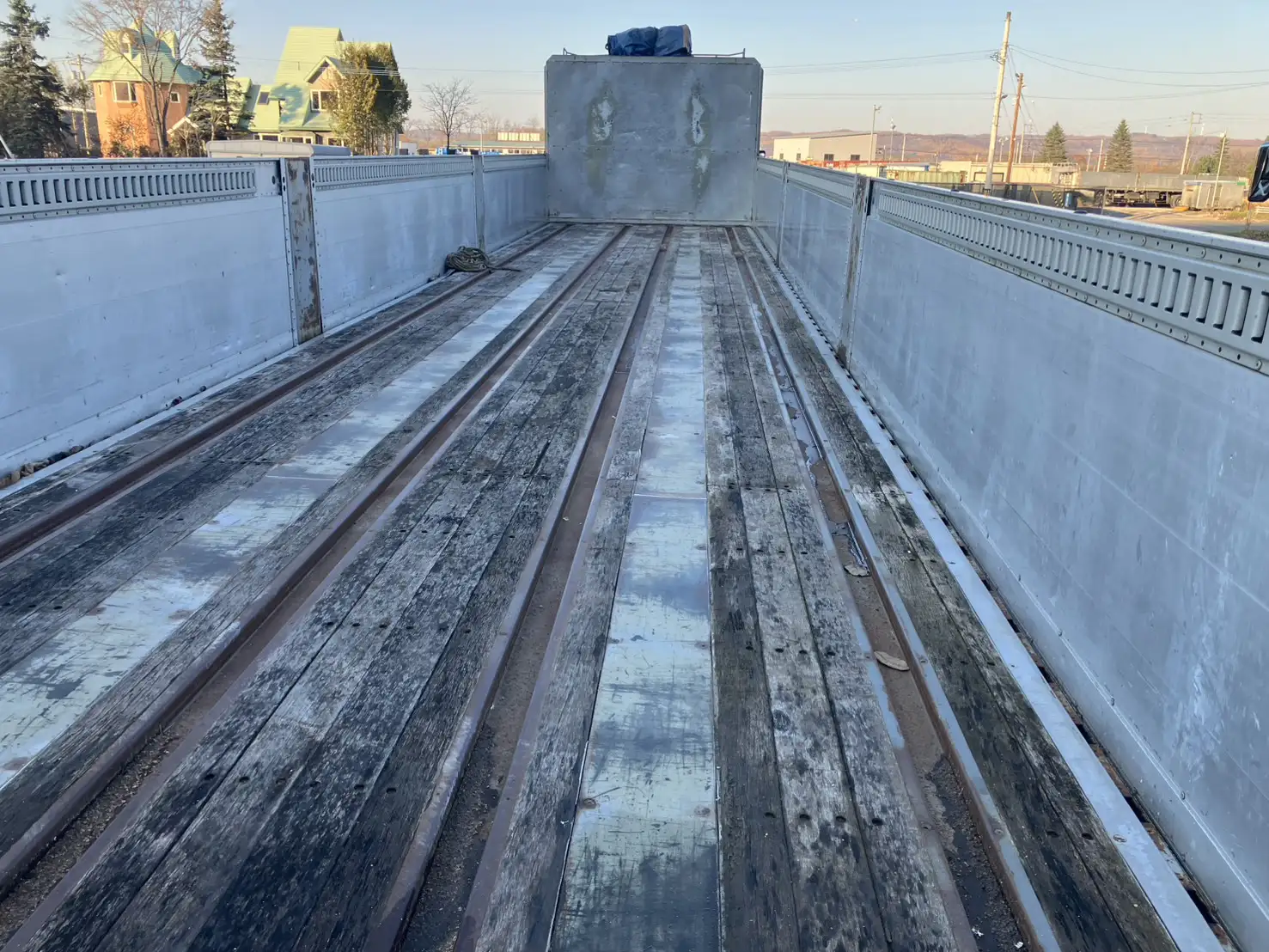 【委託販売車両】平成19年　フルハーフ　13m2軸アオリ付きトレーラ　車検付　エアサス　ジョロダー4列の画像19