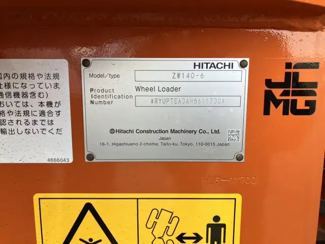 その他 undefined 建設機械 その他 ZW140 YDR-H86の画像15