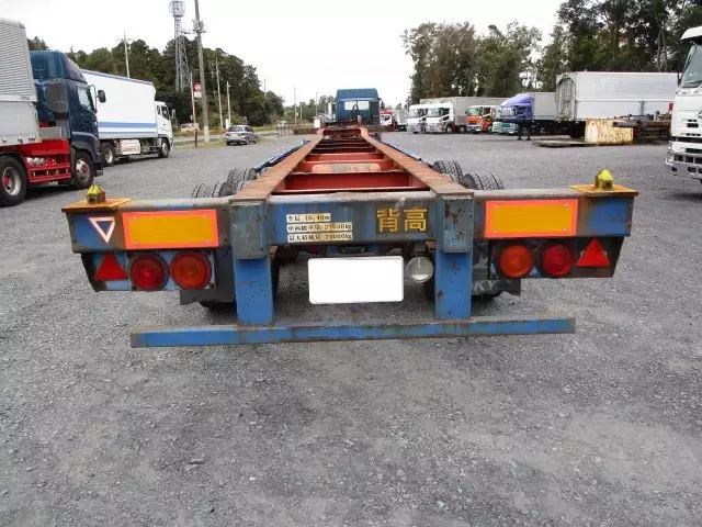 昭和63年06月中古大型コンテナシャーシー東急東急の画像5