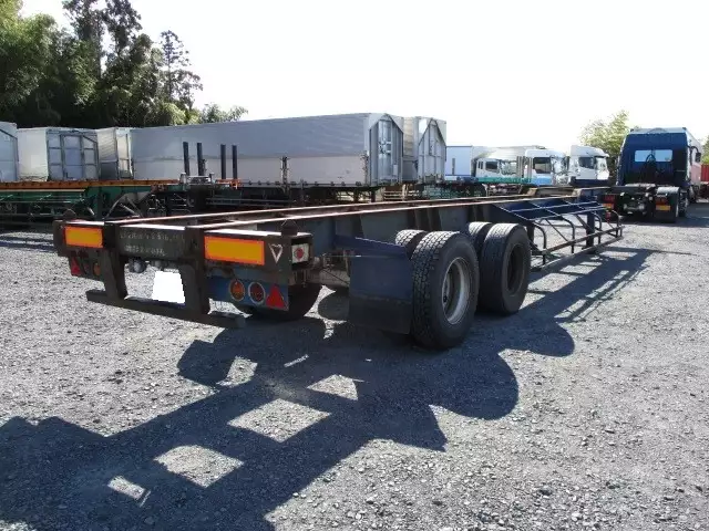 平成03年08月中古その他コンテナシャーシー日本フルハーフフルハーフの画像4