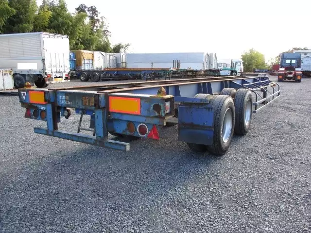 昭和63年11月中古その他コンテナシャーシー日本フルハーフフルハーフの画像4