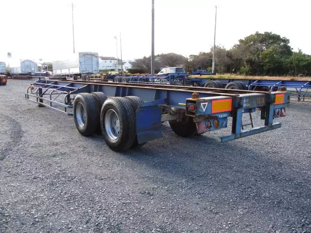 昭和63年11月中古その他コンテナシャーシー日本フルハーフフルハーフの画像6